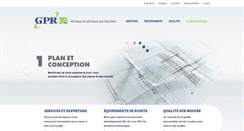 Desktop Screenshot of plastiquesgpr.com